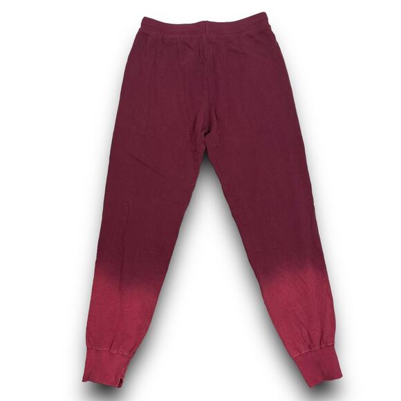 NEW Electric & Rose Feliz Cotton French Terry Jogger Relaxed Fit Maroon Small - Picture 5 of 7